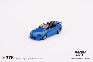 Mini GT 1:64 Mijo Exclusives Honda S2000 (AP2) Type S Apex Blue
