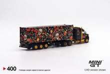 Load image into Gallery viewer, Mini GT 1:64 Mijo Exclusive Western Star 49X with 40 Ft Container Day Of The Dead “Dias De Los Muertos” 2022 Limited Edition