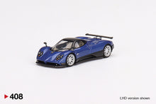 Load image into Gallery viewer, Mini GT 1:64 Mijo Exclusives Pagani Zonda F Blu Argentina
