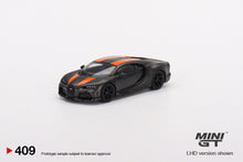 Load image into Gallery viewer, Mini GT 1:64 Mijo Exclusive USA  Bugatti Chiron Super Sport 300+ World Record 304.773 mph