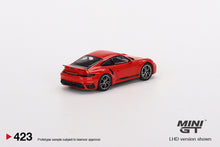 Load image into Gallery viewer, Mini GT 1:64 Mijo Exclusives Porsche 911 Turbo S Guards Red