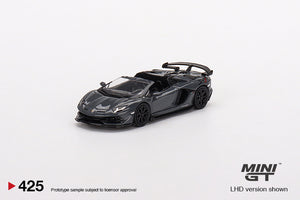 Mini GT 1:64 Mijo Exclusives Lamborghini Aventador SVJ Roadster Griglo Telesto