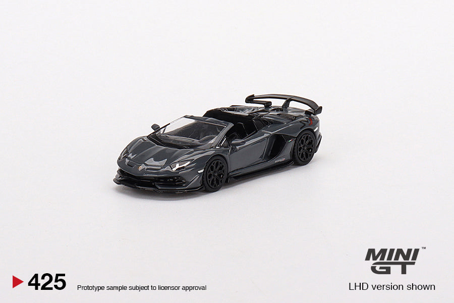 Mini GT 1:64 Mijo Exclusives Lamborghini Aventador SVJ Roadster Griglo Telesto
