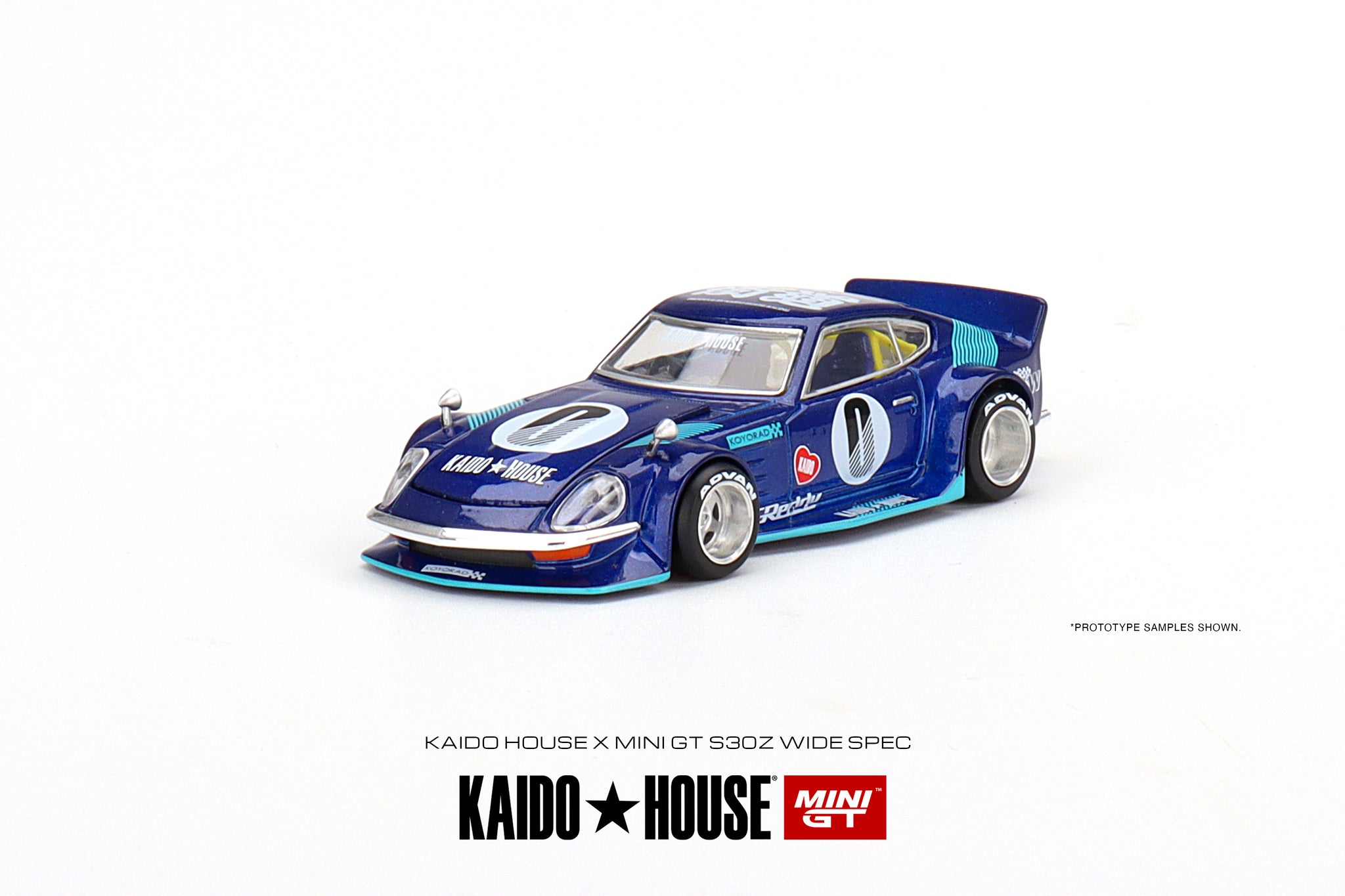 Kaido House x Mini GT 1:64 Datsun KAIDO Fairlady Z Blue – DiecastTalk