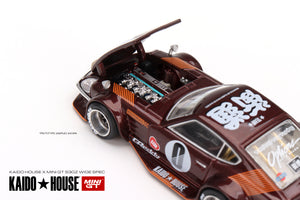 Kaido House x Mini GT 1:64  Datsun KAIDO Fairlady Z Dark Red