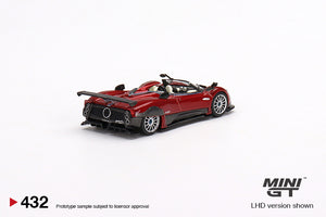 MiniGT 1/64 Mijo Exclusive  Pagani Zonda HP Barchetta Rosso Dubai