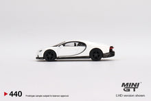 Load image into Gallery viewer, Mini GT 1:64 Mijo Exclusive USA Bugatti Chiron Super Sport White