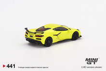Load image into Gallery viewer, MiniGT 1/64 Mijo Exclusive Mini GT 1:64 Chevrolet Corvette Z06 2023 Accelerate Yellow