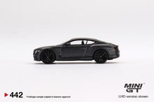 Load image into Gallery viewer, Mini GT 1/64 Bentley Continental GT Speed 2022 Anthracite Satin