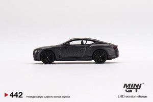 Mini GT 1/64 Bentley Continental GT Speed 2022 Anthracite Satin