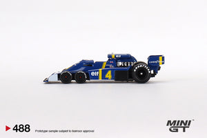 Mini GT 1:64 Grand Prix 1976 Tyrrell P34 #4 Spanish GP