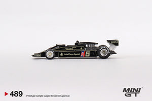 Mini GT 1:64 Grand Prix 1977 Lotus 78 #5 Presentation Mijo Exclusive
