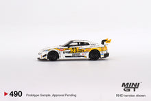 Load image into Gallery viewer, Mini GT 1:64 Nissan LB-Silhouette WORKS GT 35GT-RR Ver.2 LB Racing Formula Drift 2022 – Mijo Exclusives USA Blister Packaging