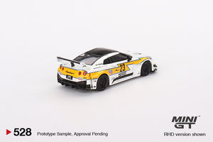 (Preorder) Mini GT 1:64 NISSAN LB-Silhouette WORKS GT 35GT-RR Ver.1 LB Racing – White – Mijo Exclusives