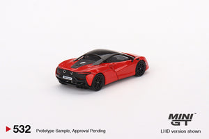 (Preorder) Mini GT 1:64 McLaren Artura Vermillion Red 2023 – Red – Mijo Exclusives