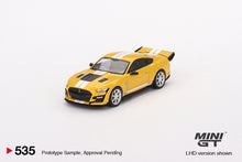 Load image into Gallery viewer, Mini GT 1:64 Shelby GT500 Dragon Snake Concept – Yellow – Mijo Exclusives