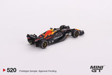 Load image into Gallery viewer, Mini GT 1:64 F1 Oracle Red Bull Racing RB18 #1 Max Verstappen 2022 Abu Dhabi Grand Prix Winner