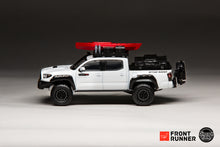 Load image into Gallery viewer, DiecastTalk x Front Runner 1/64 Toyota Tacoma TRD PRO Overland white Ltd 1008pcs