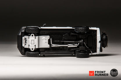 DiecastTalk x Front Runner 1/64 Toyota Tacoma TRD PRO Overland white Ltd 1008pcs