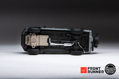 DiecastTalk x Front Runner 1/64 Toyota Tacoma TRD PRO Overland Cement Grey Ltd 804pcs