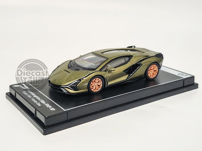 PosterCars 1/64 Lamborghini Sian FKP 37 Verde Gea