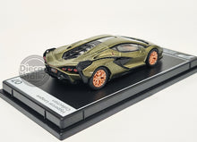 Load image into Gallery viewer, PosterCars 1/64 Lamborghini Sian FKP 37 Verde Gea