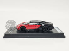 Load image into Gallery viewer, PosterCars 1/64 Bugatti Chiron Supersport Red/Nocturne Black