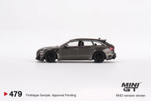 Load image into Gallery viewer, Mini GT 1:64 Audi ABT RS6-R Daytona Grey- Mijo Exclusive