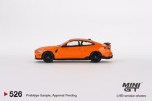 Load image into Gallery viewer, Mini GT 1:64 BMW M4 M-Performance (G82) – Fire Orange – Mijo Exclusives