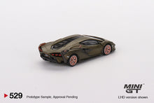 Load image into Gallery viewer, Mini GT 1:64 Lamborghini Sián FKP 37 Presentation – Matte Green – Mijo Exclusives