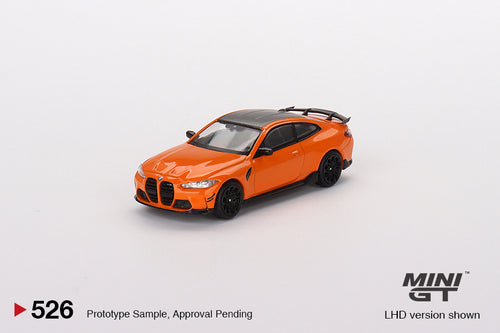 (Preorder) Mini GT 1:64 BMW M4 M-Performance (G82) – Fire Orange – Mijo Exclusives