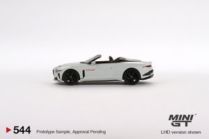 (Preorder) Mini GT 1:64 Bentley Mulliner Bacalar Car Zero – White – Mijo Exclusives