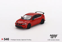 Load image into Gallery viewer, Mini GT 1:64 Honda Civic Type R Rallye 2023 W/ Advan GT Wheel – Red – Mijo Exclusives