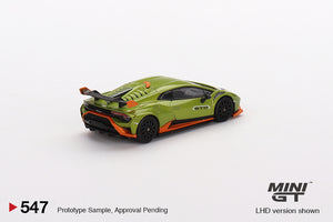 (Preorder) Mini GT 1:64 Lamborghini Huracán STO – Verde Citrea – Mijo Exclusives