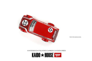 Kaido House x Mini GT 1:64 Datsun Kaido 510 Wagon #23 (Red) Limited Edition