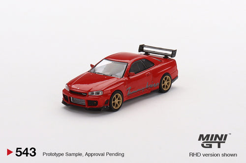 (Preorder) Mini GT 1:64 Nissan GT-R Tommykaira R RZ Edition Red- Red – Mijo Exclusives