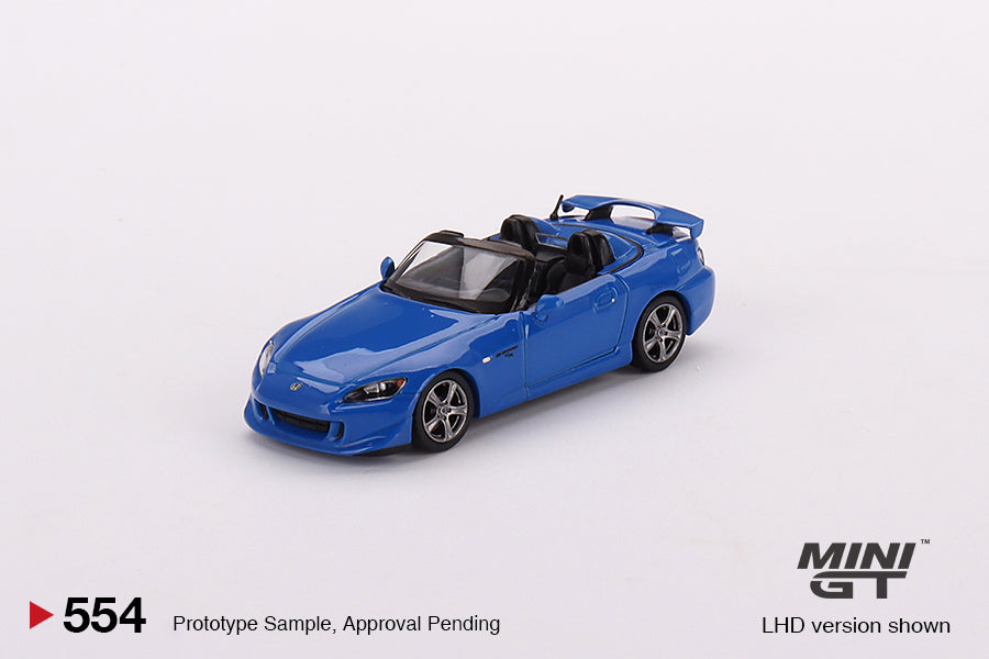 (Preorder) Mini GT 1:64 Honda S2000 (AP2) CR – Apex Blue- Mijo Exclusives