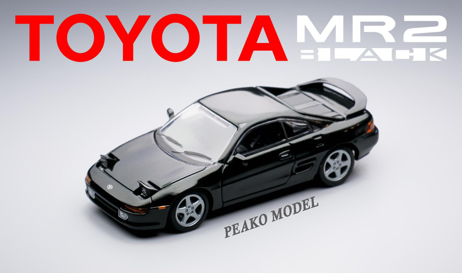 希少希少PEAKO トヨタ MR2 SW20 1996 IV型 完成品 PE62402 模型