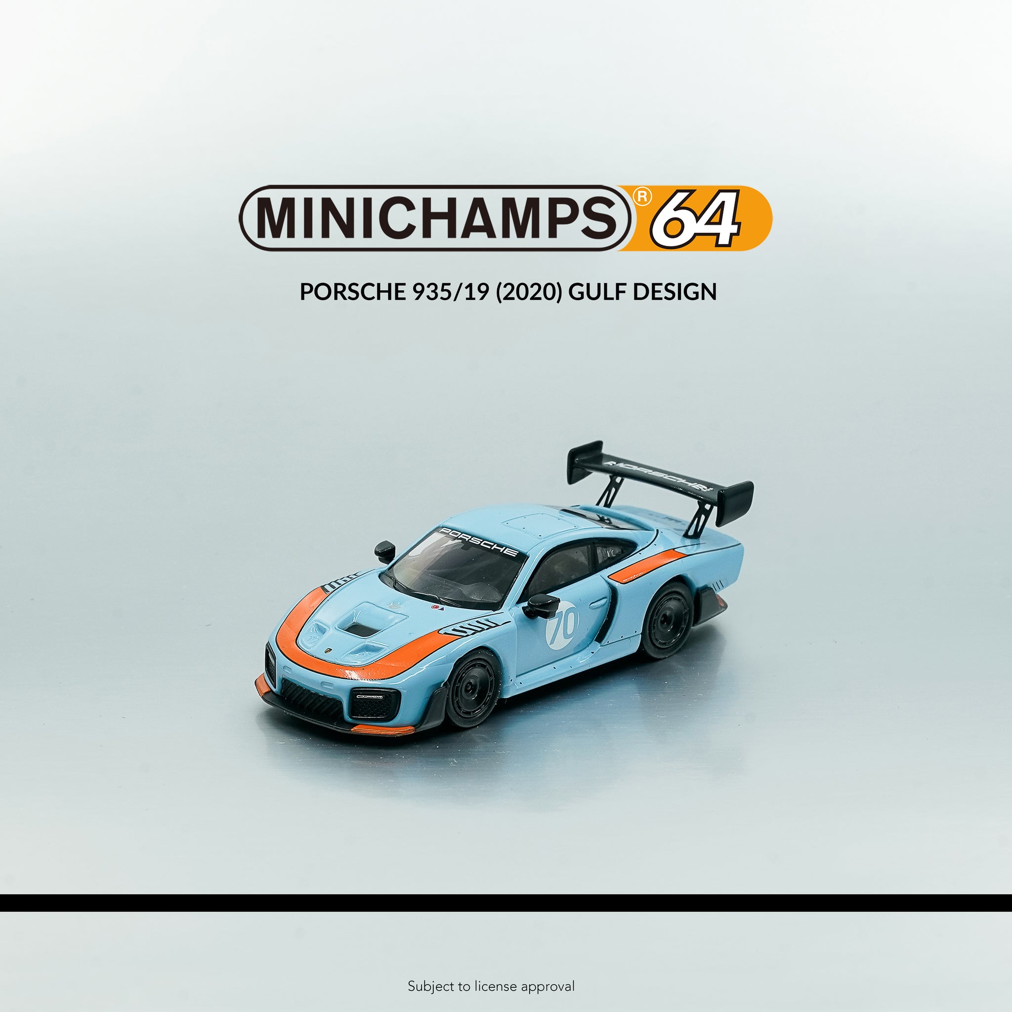 Minichamps 1:64 PORSCHE 935/19 (2020) - GULF DESIGN – DiecastTalk