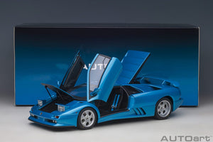 AUTOart 1/18 Lamborghini Diablo SE30 Blue Sirena / Metallic Blue 79156