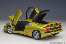 Load image into Gallery viewer, AUTOart 1/18 Lamborghini Diablo SE30 Giallo Spyder / Yellow 79157