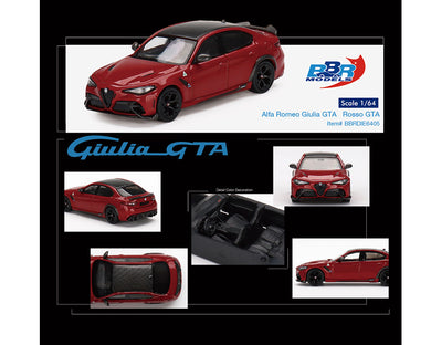 BBR 1:64 Alfa Romeo Giulia Rosso GTA