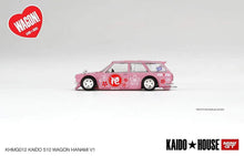 Load image into Gallery viewer, Kaido House x Mini GT 1:64 Datsun Kaido 510 Wagon Hanami V1 Pink Limited Edition