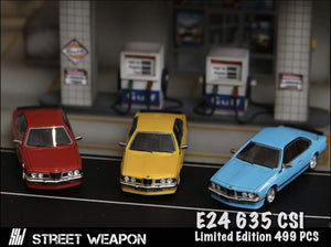 (Pre Order) Street Weapon 1/64 BMW E24 635 csi coupe