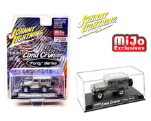 Load image into Gallery viewer, Johnny Lightning 1:64 1980 Toyota Land Cruiser “Forty ” Series CHROME With Showcase Limited 3,600 Mijo Exclusives.