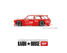 Load image into Gallery viewer, Kaido House x Mini GT 1:64 Datsun Kaido 510 Wagon Fire Version 1 (Red) Limited Edition