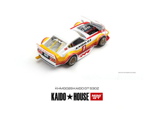 Kaido House x Mini GT 1:64 Datsun KAIDO Fairlady Z Kaido GT V1 Red With White Limited Edition