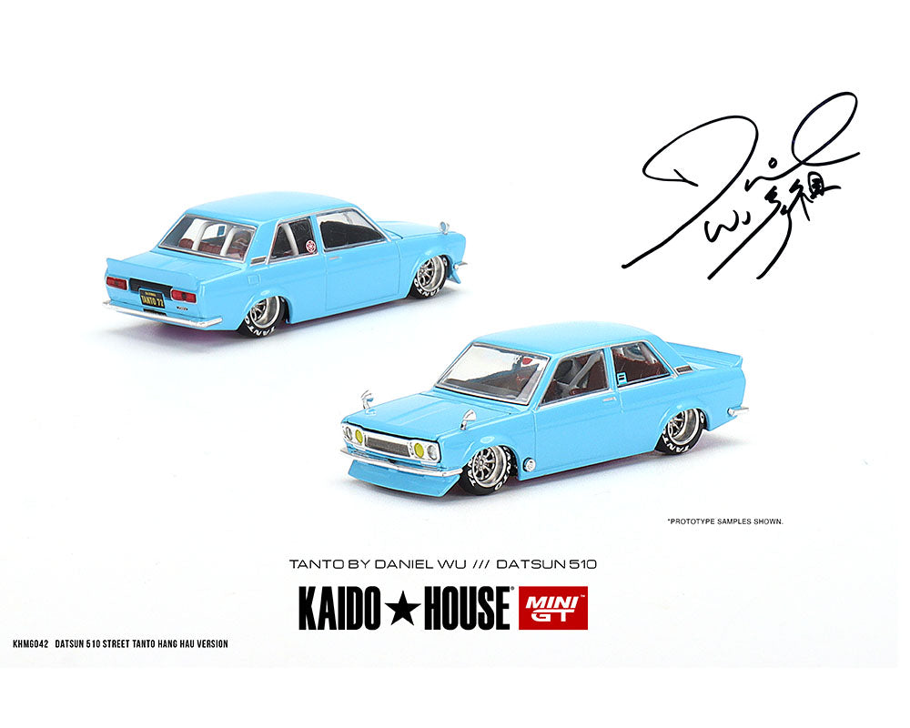 PREORDER* Kaido House x MINI GT 1/64 Nissan Datsun Street 510 Racing