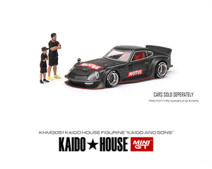 Kaido House x Mini GT 1:64 Figurine Set of 4 Kaido & Sons – Limited Edition