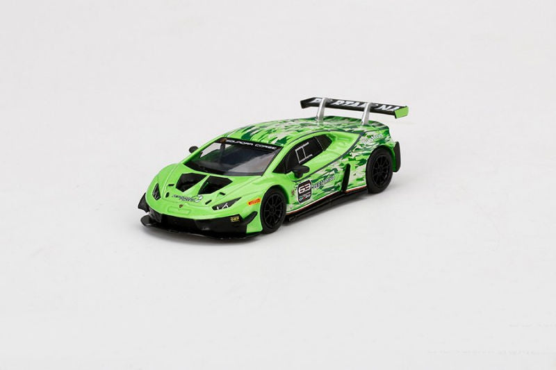 Mini GT 1:64 Mijo Exclusive Lamborghini Huracán GT3 EVO Presentation